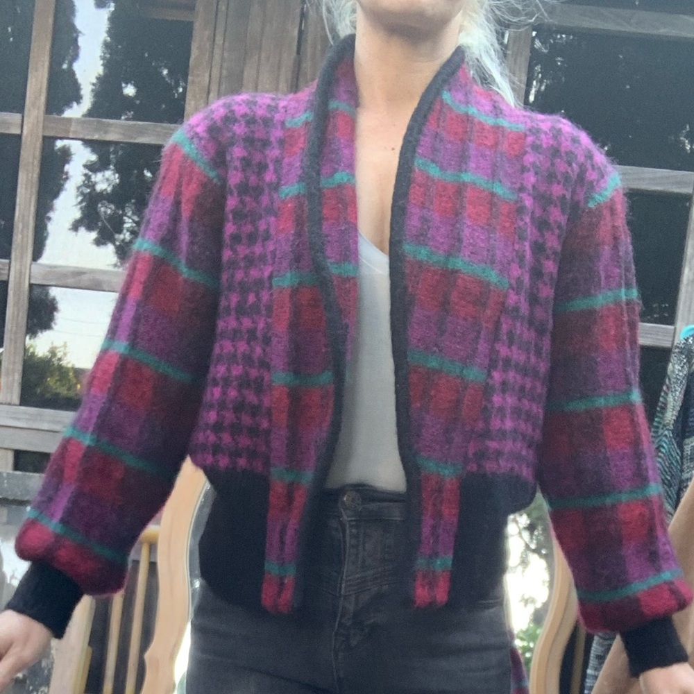 Vintage wool jacket - Picture 4 of 6